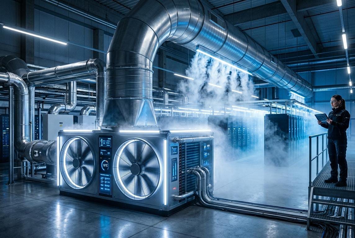 Climatização comercial executada pela Jobert Climatização